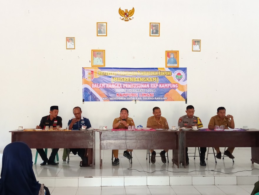 Musrenbang Kampung Lingai tahun anggaran 2024 