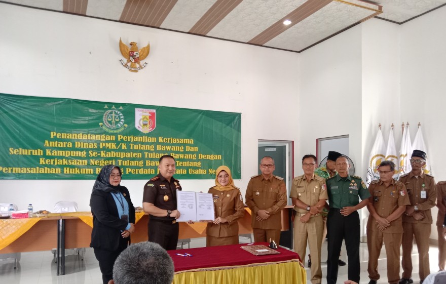 Kampung Lingai Hadiri Acara Nota Kesepakatan